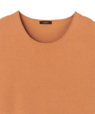 JOSEPH ニットウィーブプリッセ　ドレス Clay