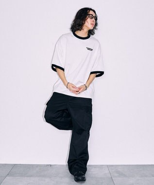 WEGO ボーイズグラフィックリンガーBIGT（S） ホワイト