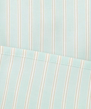 組曲 KIDS 【150-160㎝】サマーストライプ ブラウス セージ系1