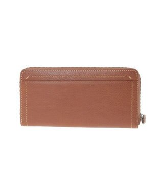 genten リラサート 長財布 ダークキャメル