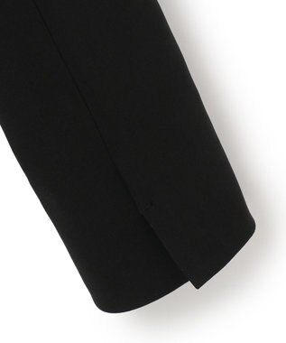 23区 トリアセダブルジョーゼット ジャケット ブラック系