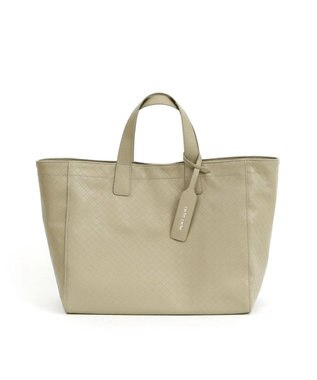 UNBILLION カシュカシュ cachecache / メッシュエンボスA4ショッパートート ベージュ