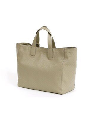 UNBILLION カシュカシュ cachecache / メッシュエンボスA4ショッパートート ベージュ