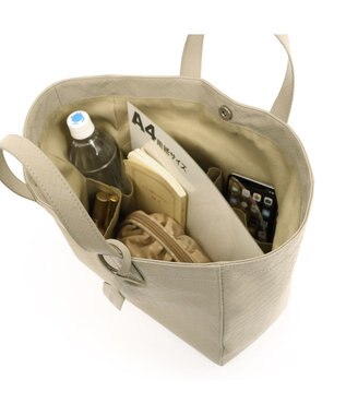 UNBILLION カシュカシュ cachecache / メッシュエンボスA4ショッパートート ベージュ