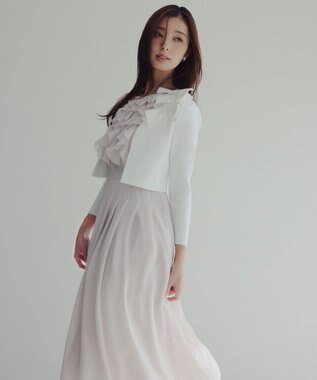 TOCCA CHIFFON WHISPER ドレス ピンク系