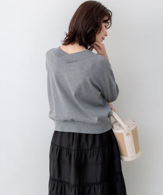 組曲 S 【WEB限定】コットンニット プルオーバー