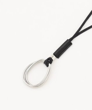 23区 オーバル リングトップ ネックレス シルバー系