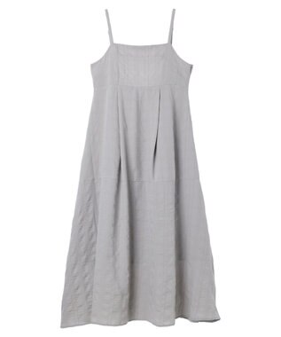 Green Parks ａ．バックギャザーキャミワンピース Light Gray