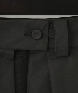 GRACE CONTINENTAL ブラックタフタオーバースカート ブラック