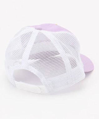 ANY KIDS スパンコール メッシュ キャップ ラベンダー×ユニコーン
