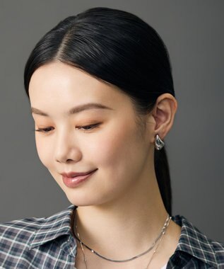 自由区 【WEB限定・シーンレス】メタルドロップ イヤリング