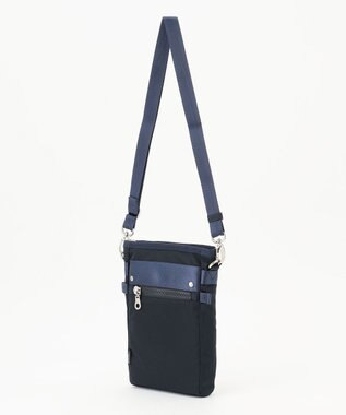 Y'SACCS テープデザイン　トラベルポシェット ネイビー