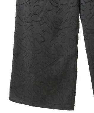 CRAFT STANDARD BOUTIQUE カットジャガードパンツ Black