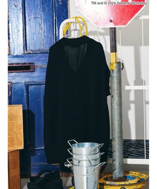 AMERICAN HOLIC Ｖネックベスト／セサミストリート Black