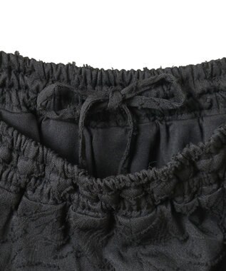 CRAFT STANDARD BOUTIQUE カットジャガードパンツ Black