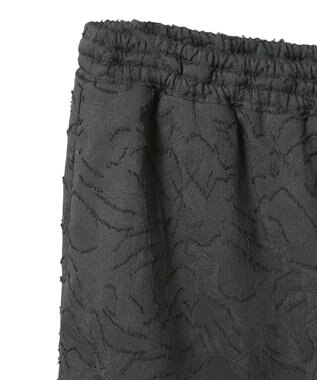 CRAFT STANDARD BOUTIQUE カットジャガードパンツ Black