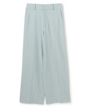 UNFILO 【ウエストゴム/14サイズ展開】beauty warm pants ワイド セージ