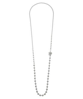 Green Parks ｅｖｅｒｙ　ｗａｌｋ．マルチウェイボールチェーンネックレス Silver
