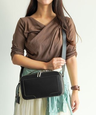 ACE BAGS & LUGGAGE Jewelna Rose オタハピ ミニバッグ NEO ショルダーバッグ 65621 ジュエルナローズ ブラック