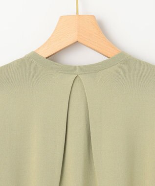 組曲 L 【6色展開・UVケア】クルーネックモダンカーディガン ピスタチオ系