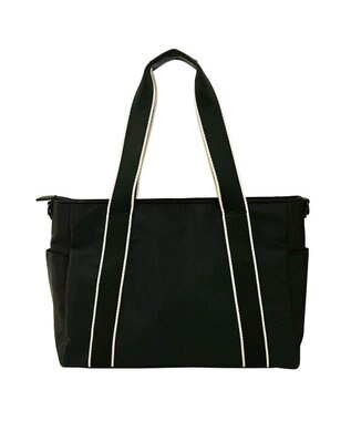 ROOTOTE 1478【撥水・A4サイズ収納】LT.アーキャトル.7ポケッツ-テープ-A 01：ブラック