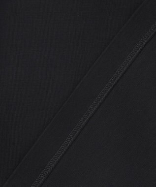 uncrave 【UVケア・接触冷感】ダブルフェイスジャージー ボリュームスリーブ カットソー(長袖)（uncrave STANDARD） ブラック