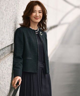 23区 【VERY3月号掲載】ビジュー サークル ブローチ シルバー系