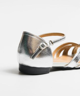 BONTRE 【MIONOTIS/ミオノティス】ストラップ付グルカ風サンダル/783B シルバー