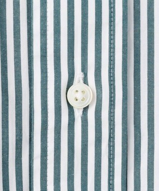 J.PRESS MEN 【J.PRESS ORIGINALS】【UNISEX】Cotton Broad Cloth Shirt / B.D. / Baggy-Fit グリーン系1