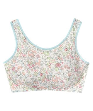 une nana cool MADEWITHLIBERTYFABRICナイトアップブラ ターコイズブルー