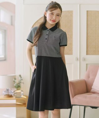 組曲 KIDS  【150-170㎝】 COOLMAXカノコワンピース