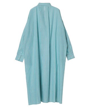 AMERICAN HOLIC 丈違いラメストライプワンピース Stripe Green