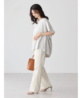 AMERICAN HOLIC 抜け衿カットプルオーバー Light Gray