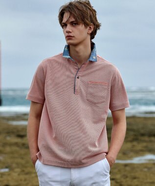 ギフトに！【老舗アロハブランドとコラボレーション】カハラ アロハ ダディ ポロシャツ