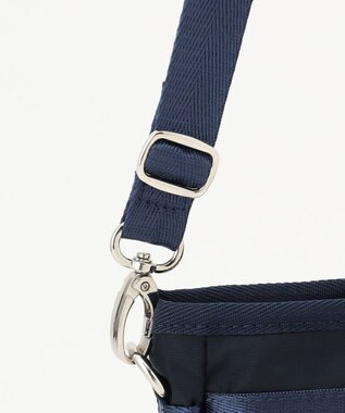 Y'SACCS テープデザイン　トラベルポシェット ネイビー