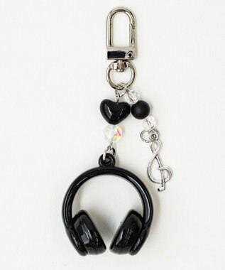 WEGO ヘッドホンビーズキーホルダー
