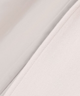 ICB L ウールカシミヤメルトン チェスターコート トープ