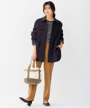 23区 SITA PARANTICA キャンバス トートバッグ (S) カーキ系