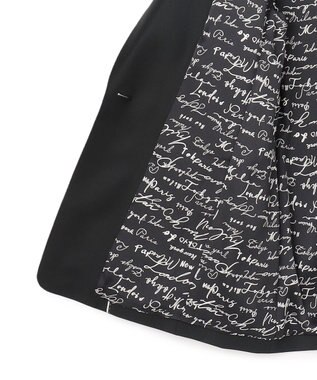 ICB 【30th ANNIVERSARY】Bahariyeインサイドアウト テーラードジャケット ブラック