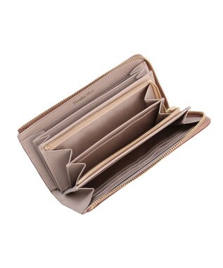 ACE BAGS & LUGGAGE 【大容量・新色登場】 Jewelna Rose フォリー 本革 長財布 15147 ピンクベージュ