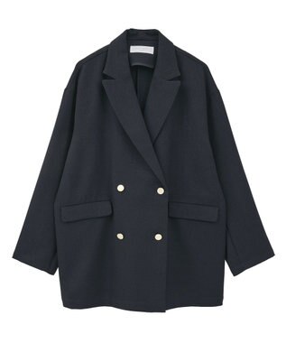 Green Parks Ｗオーバージャケット Navy