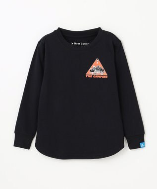  【KIDS】UVカット アートコラボロングTシャツ〈CAMP〉
