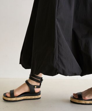 UNFILO 【STORY×UNFILOコラボ】バルーンスカート ブラック