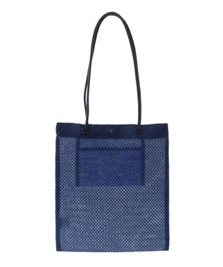 Green Parks ａｎｄｍｉｋｋａ．メッシュＡ４トートバッグ Navy