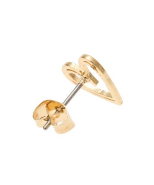 AMERICAN HOLIC スモールハートピアス Gold