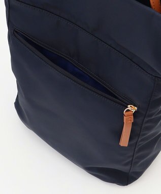 LA BAGAGERIE ダブルフロントポケット2WAYビッグショルダー ネイビー