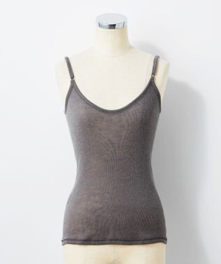 TOQUE 〈大草直子さんアドバイザー〉針抜きスムスインナーキャミソール
