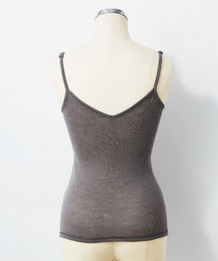 TOQUE 〈大草直子さんアドバイザー〉針抜きスムスインナーキャミソール グレー