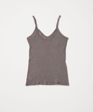 TOQUE 〈大草直子さんアドバイザー〉針抜きスムスインナーキャミソール グレー