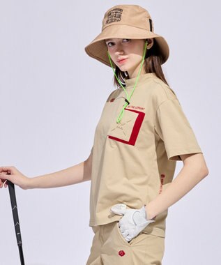 PW CIRCULUS 【WOMEN】ポケットモックネック ゴルフウェア レディース